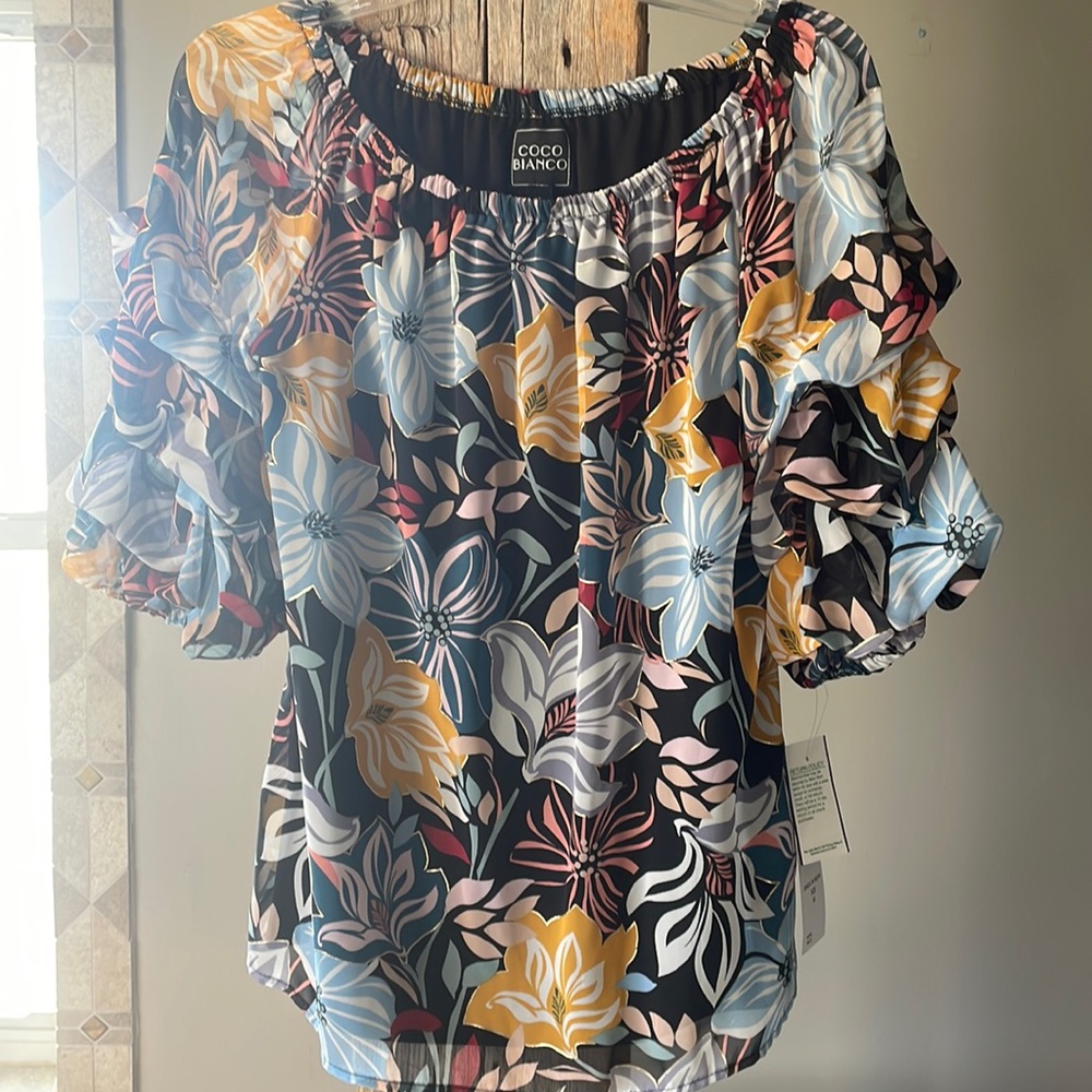 COCO BIANCO Blouse NWT